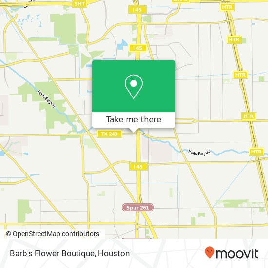Barb's Flower Boutique map