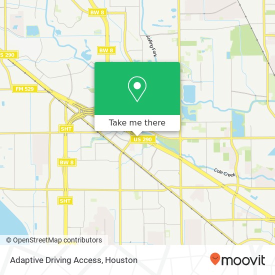 Adaptive Driving Access map