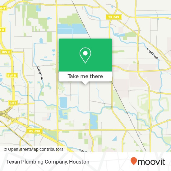 Texan Plumbing Company map