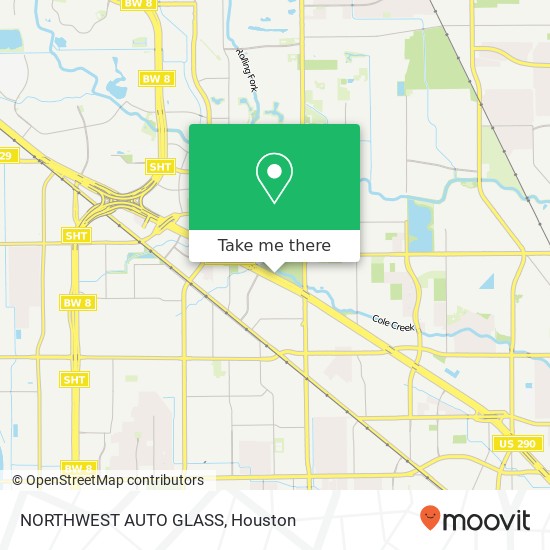 NORTHWEST AUTO GLASS map