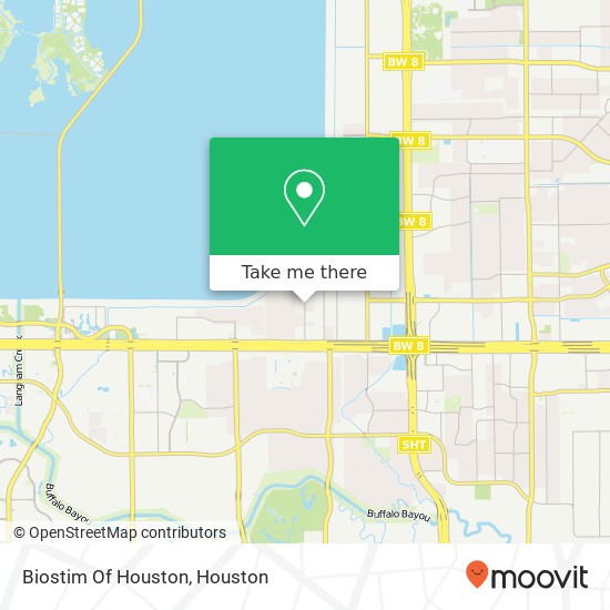 Mapa de Biostim Of Houston