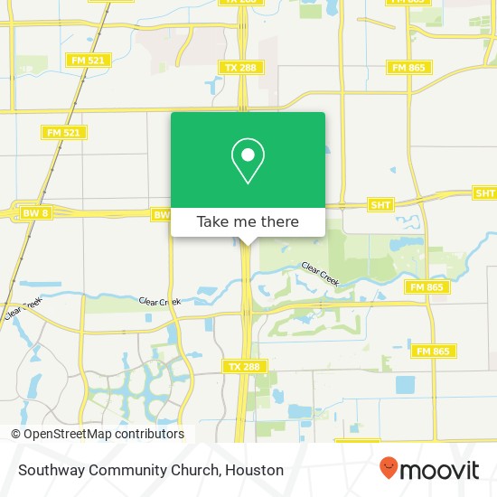 Mapa de Southway Community Church