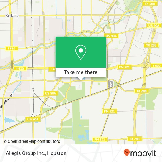 Mapa de Allegis Group Inc.