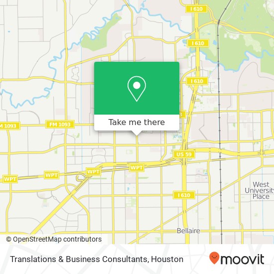 Translations & Business Consultants map