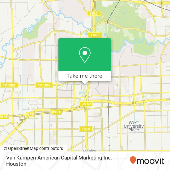 Mapa de Van Kampen-American Capital Marketing Inc