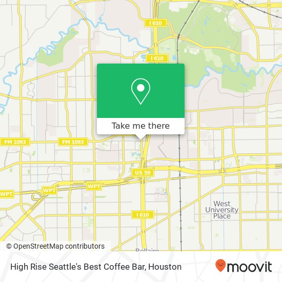 High Rise Seattle's Best Coffee Bar map