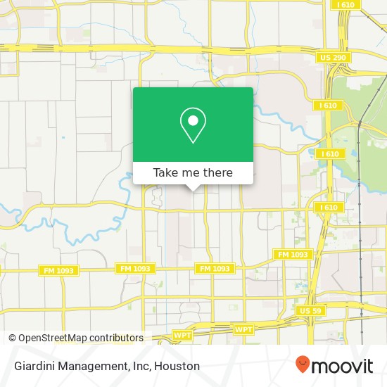 Giardini Management, Inc map