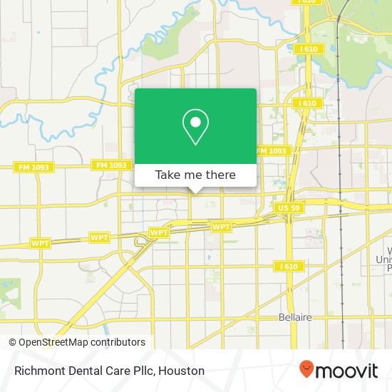 Mapa de Richmont Dental Care Pllc