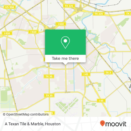 Mapa de A Texan Tile & Marble