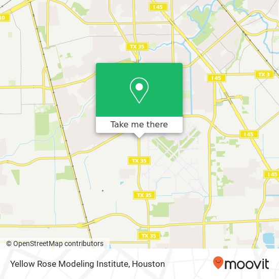 Mapa de Yellow Rose Modeling Institute