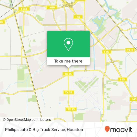 Phillips'auto & Big Truck Service map