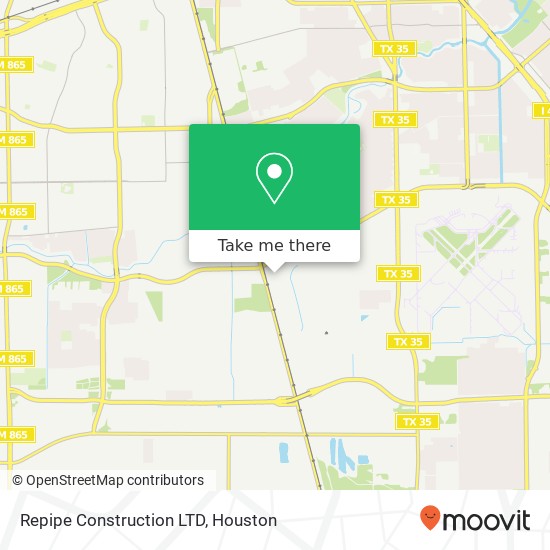 Repipe Construction LTD map