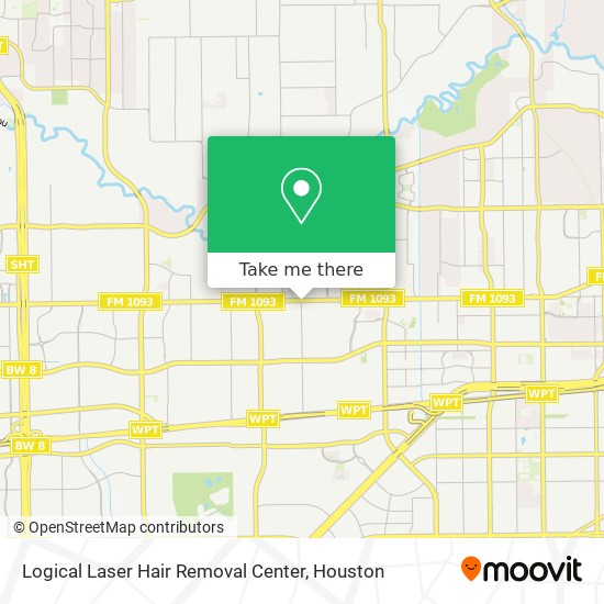 Logical Laser Hair Removal Center map