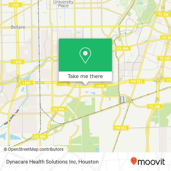 Mapa de Dynacare Health Solutions Inc