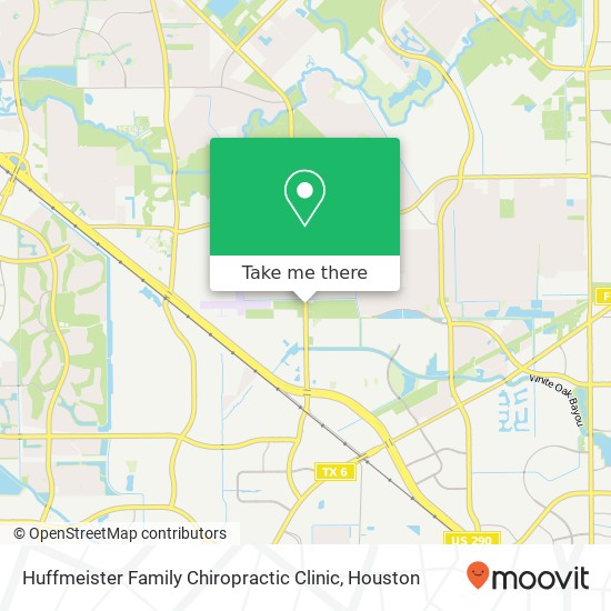 Huffmeister Family Chiropractic Clinic map