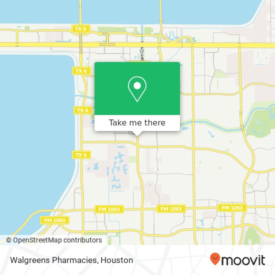 Walgreens Pharmacies map