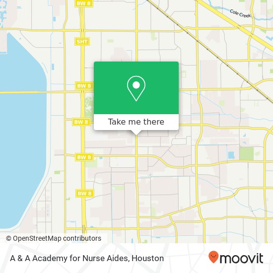 A & A Academy for Nurse Aides map