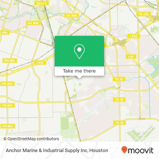 Anchor Marine & Industrial Supply Inc map