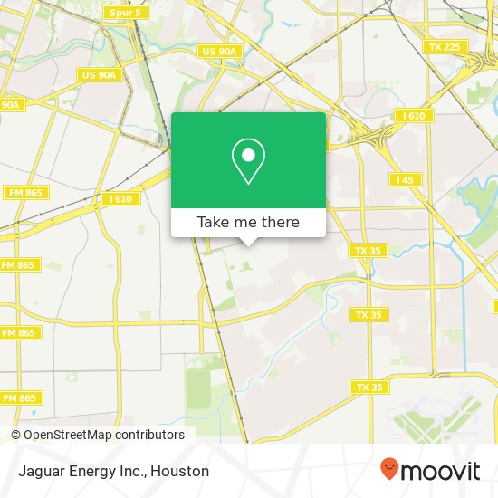 Jaguar Energy Inc. map