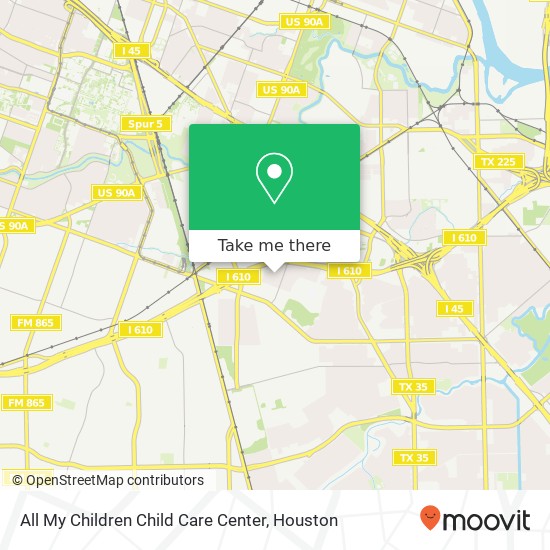 Mapa de All My Children Child Care Center