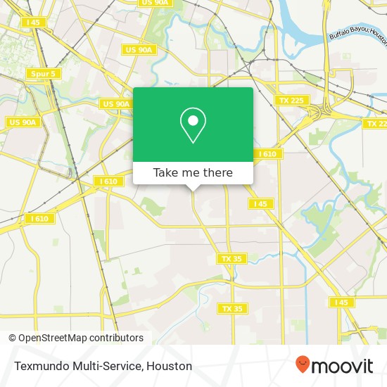 Mapa de Texmundo Multi-Service