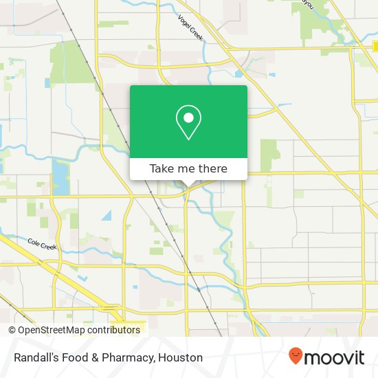 Randall's Food & Pharmacy map