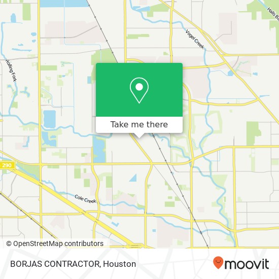 BORJAS CONTRACTOR map