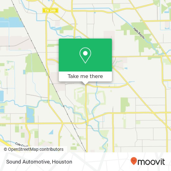 Sound Automotive map