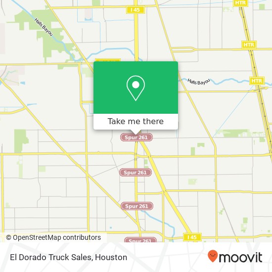 El Dorado Truck Sales map