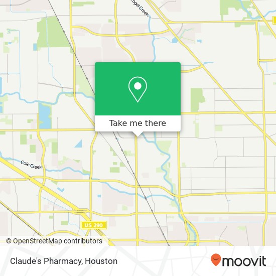 Claude's Pharmacy map