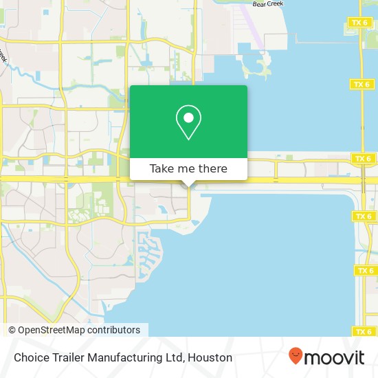 Mapa de Choice Trailer Manufacturing Ltd