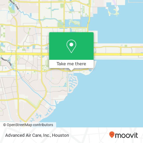 Mapa de Advanced Air Care, Inc.
