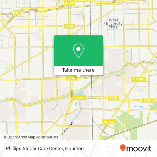 Phillips 66 Car Care Center map