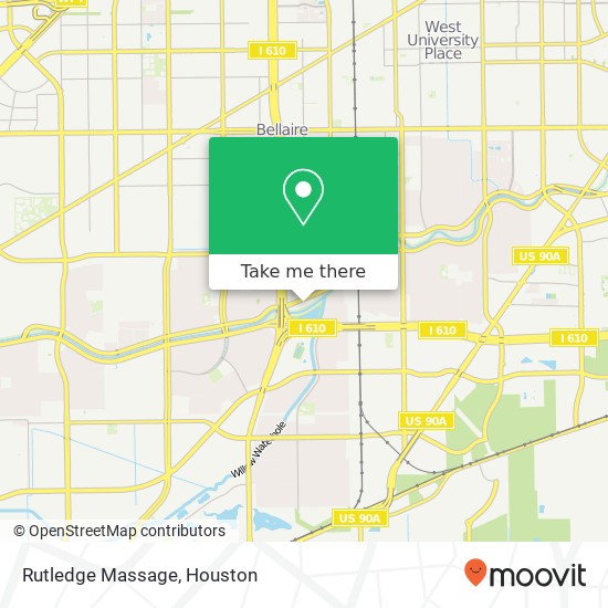 Rutledge Massage map