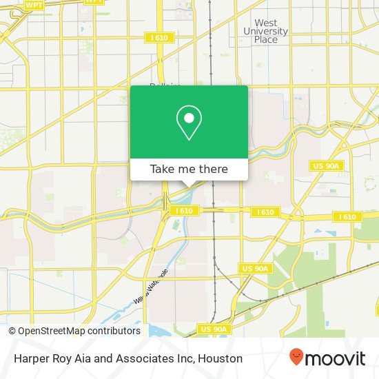 Harper Roy Aia and Associates Inc map