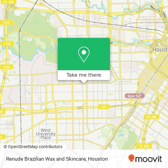 Renude Brazilian Wax and Skincare map