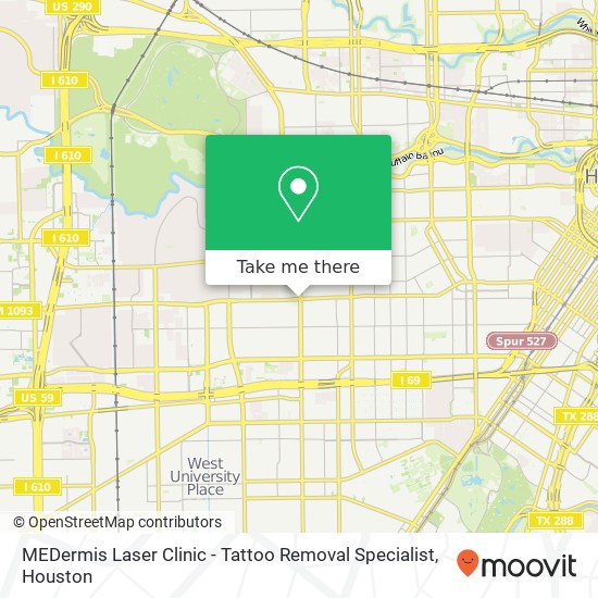 Mapa de MEDermis Laser Clinic - Tattoo Removal Specialist