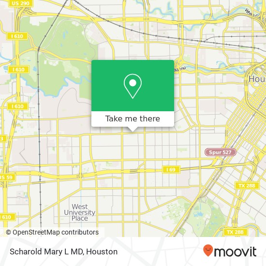Mapa de Scharold Mary L MD