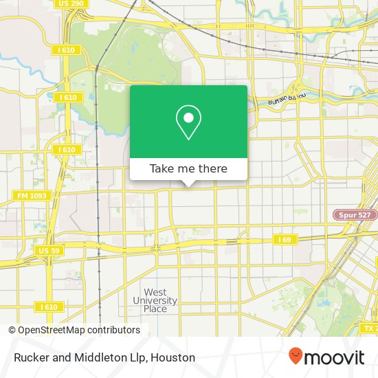 Rucker and Middleton Llp map