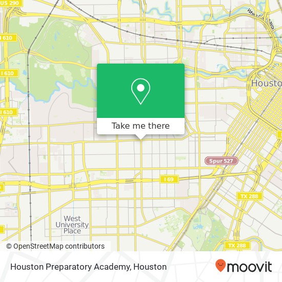 Mapa de Houston Preparatory Academy