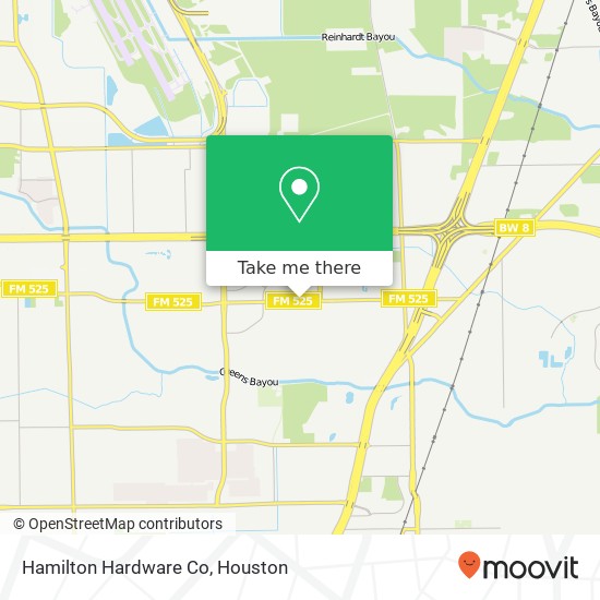 Mapa de Hamilton Hardware Co