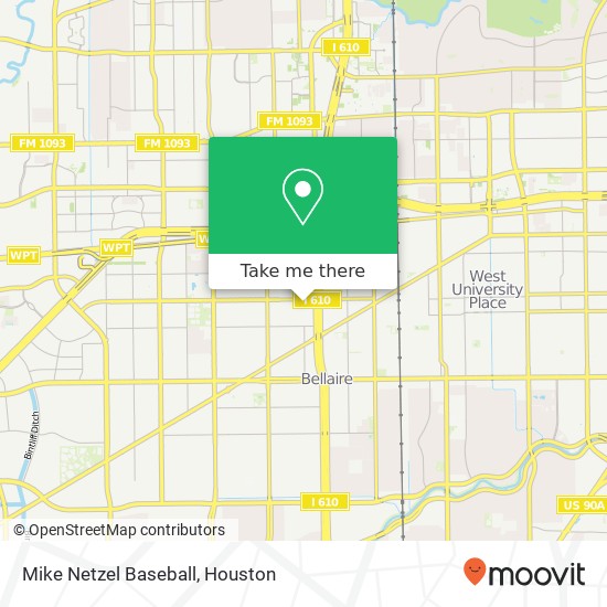 Mapa de Mike Netzel Baseball