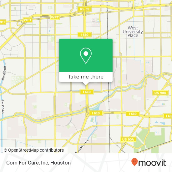 Com For Care, Inc map