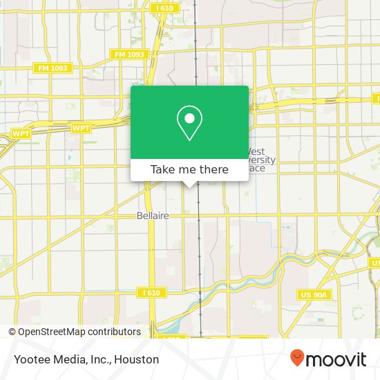 Mapa de Yootee Media, Inc.