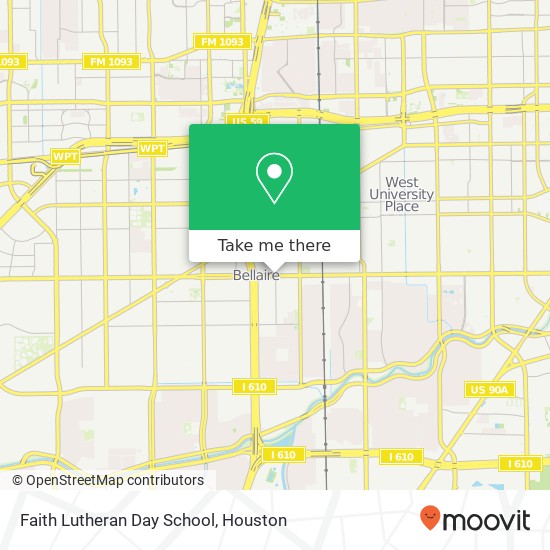 Faith Lutheran Day School map