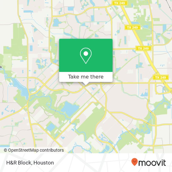 Mapa de H&R Block