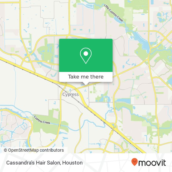 Cassandra's Hair Salon map