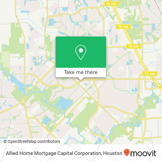 Mapa de Allied Home Mortgage Capital Corporation