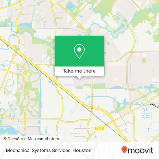 Mechanical Systems Services map