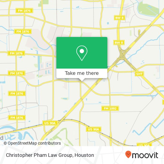 Mapa de Christopher Pham Law Group